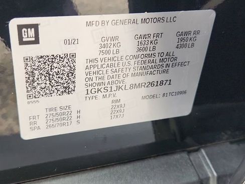 Used 2021 GMC Yukon XL Denali w/ Denali Ultimate Package RWD image 35
