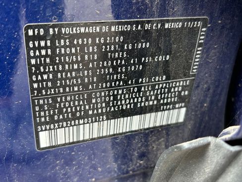 Used 2024 Volkswagen Taos S AWD/4WD image 15