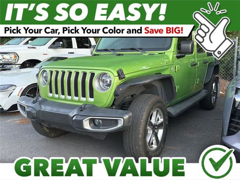 Used 2019 Jeep Wrangler Unlimited Sahara AWD/4WD image 1