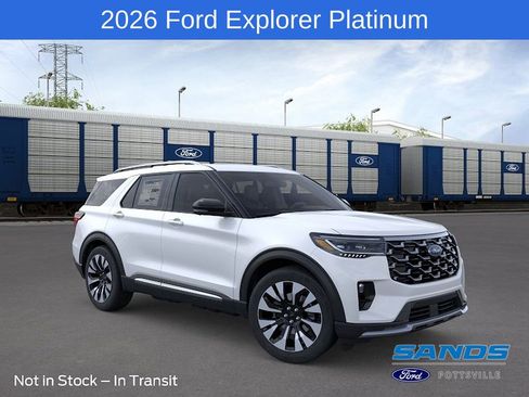 New 2026 Ford Explorer Platinum w/ LUX Leather Package AWD/4WD image 7