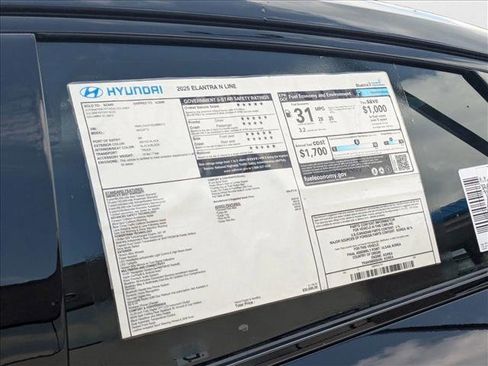 New 2025 Hyundai Elantra N Line FWD image 25