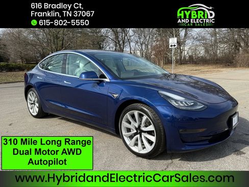 Used 2020 Tesla Model 3 Long Range image 1