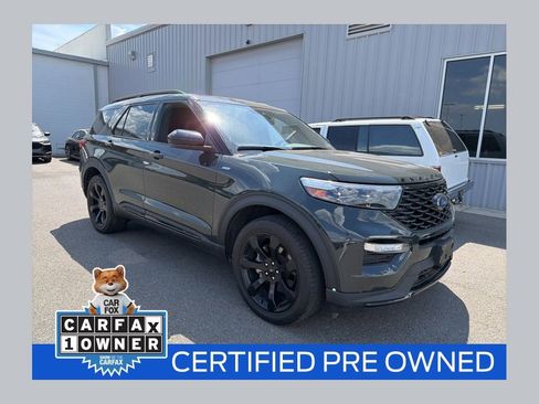 Certified 2023 Ford Explorer ST-Line w/ Class IV Trailer Tow Package AWD/4WD image 1