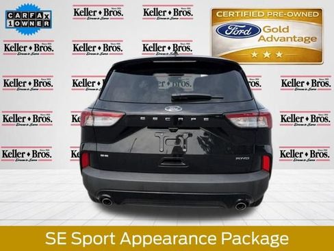 Certified 2022 Ford Escape SE w/ SE Sport Appearance Package AWD/4WD image 7