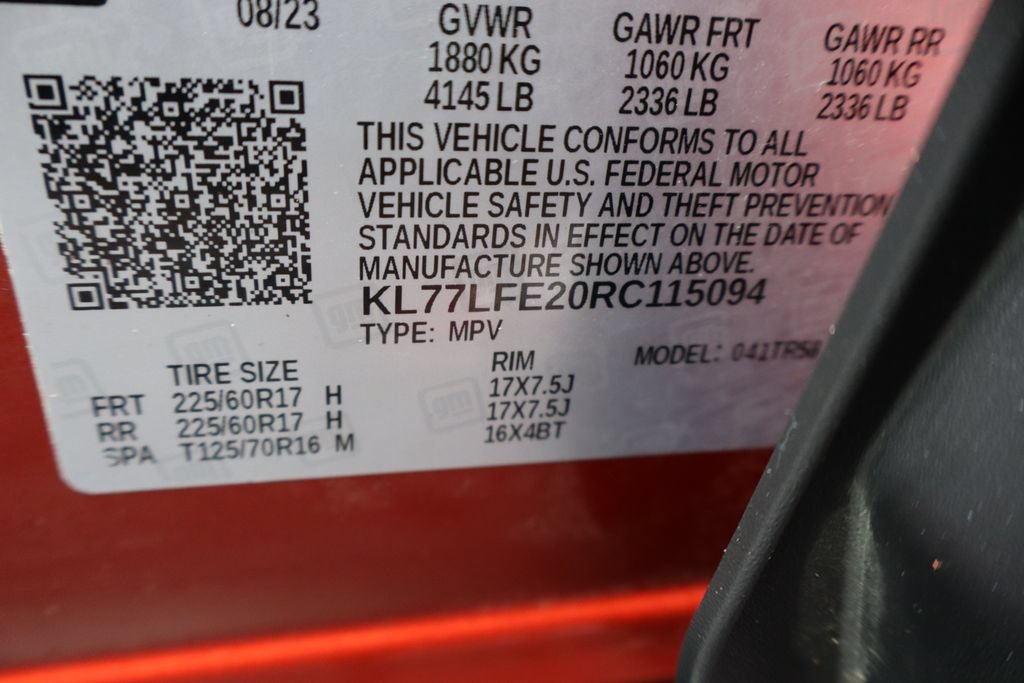 Used 2024 Chevrolet Trax LS w/ LS Convenience Package FWD image 33