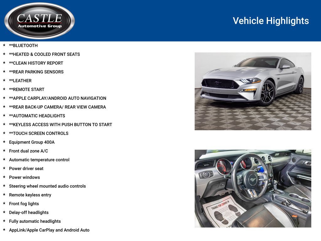 Used 2019 Ford Mustang GT Premium RWD image 3