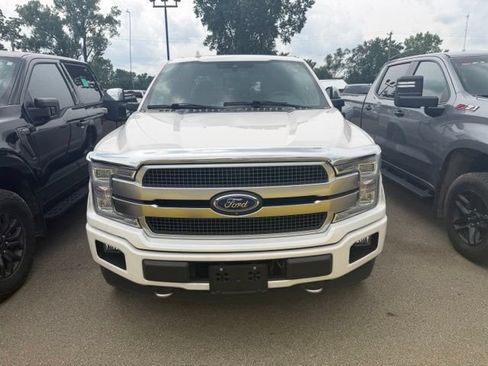 Used 2019 Ford F150 Platinum w/ Technology Package AWD/4WD image 2