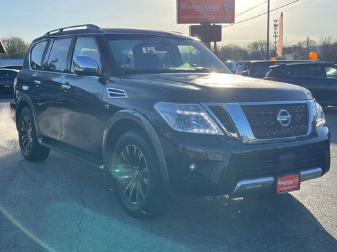 Used 2017 Nissan Armada Platinum w/ Captain Seat Package image 2