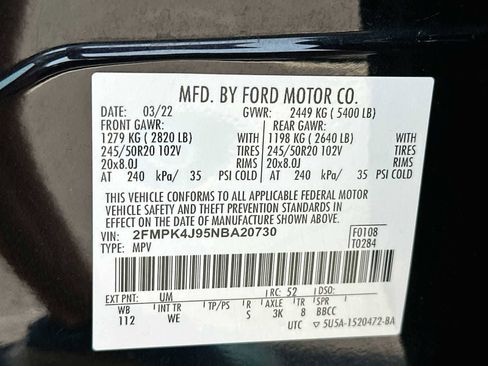 Used 2022 Ford Edge ST-Line w/ Class II Trailer Tow Package image 22