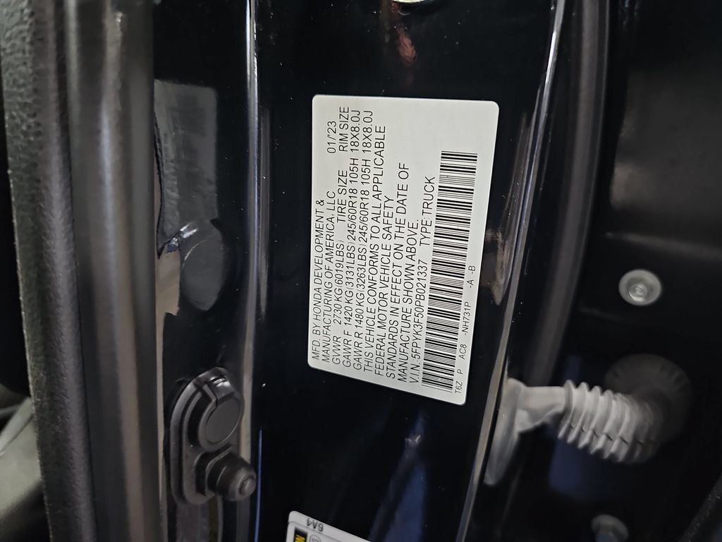 Used 2023 Honda Ridgeline RTL image 36