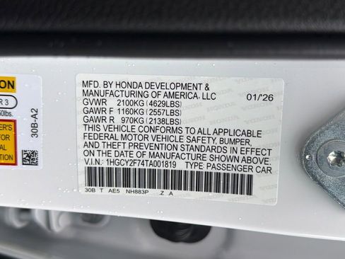 New 2026 Honda Accord Sport image 31