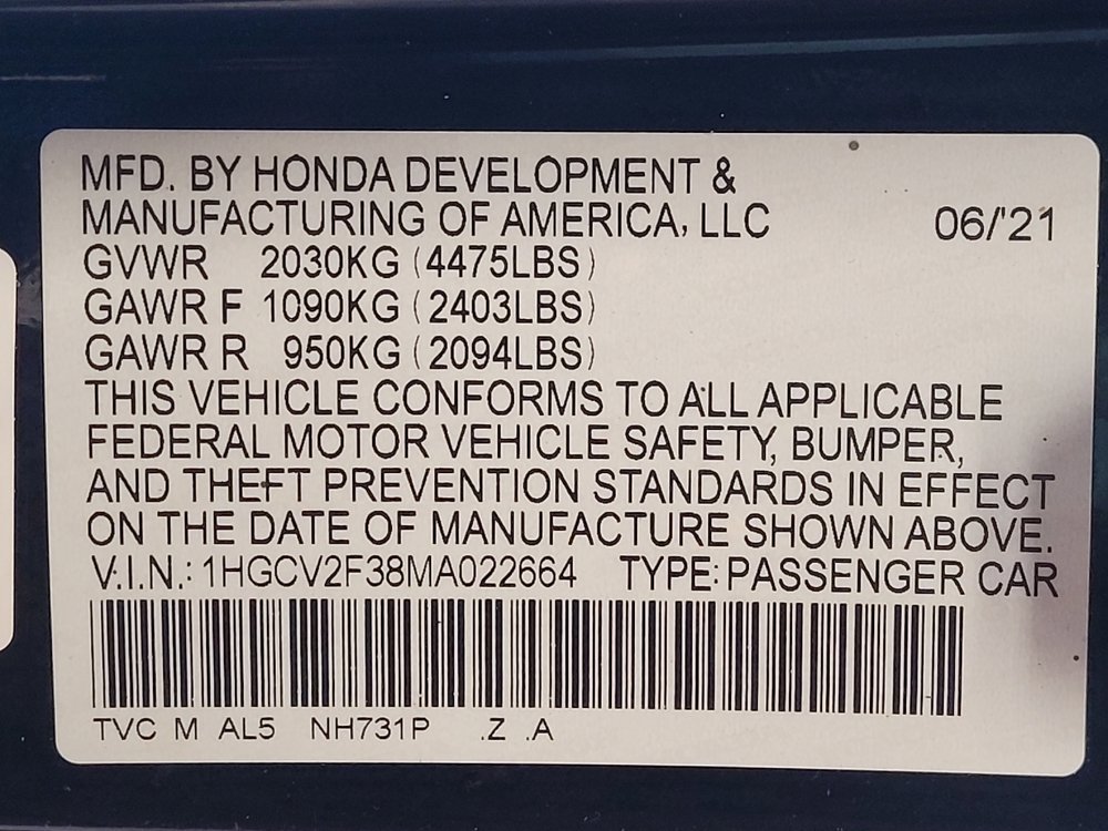 Used 2021 Honda Accord Sport image 33