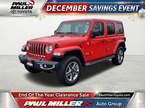 Used 2018 Jeep Wrangler Unlimited Sahara image 1
