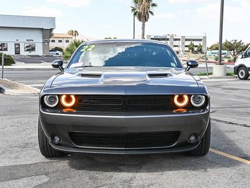 Used 2022 Dodge Challenger SXT w/ Blacktop Package RWD image 2