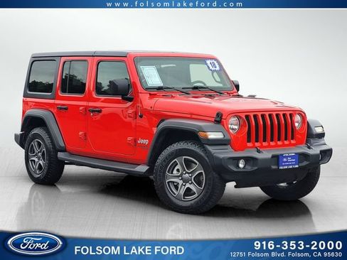 Used 2018 Jeep Wrangler Unlimited Sport S AWD/4WD image 1