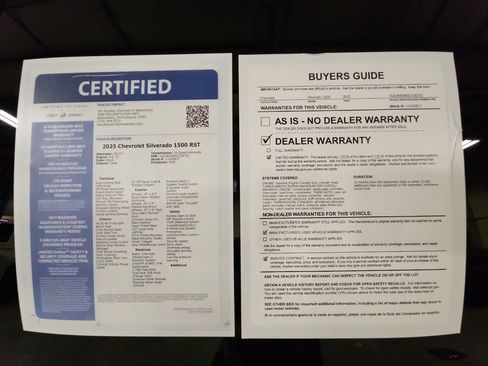 Certified 2025 Chevrolet Silverado 1500 RST AWD/4WD image 36