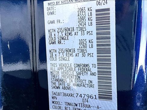 Certified 2024 Nissan Rogue SV image 33