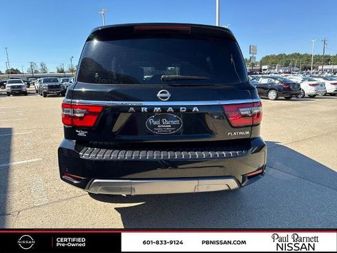 Certified 2022 Nissan Armada Platinum w/ Captain's Chairs Package image 21