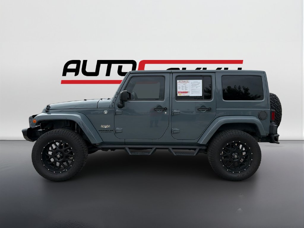 Used 2015 Jeep Wrangler Unlimited Sahara w/ Max Tow Package AWD/4WD image 8