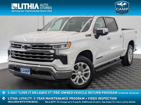 Used 2023 Chevrolet Silverado 1500 LTZ w/ LTZ Premium Package AWD/4WD image 1