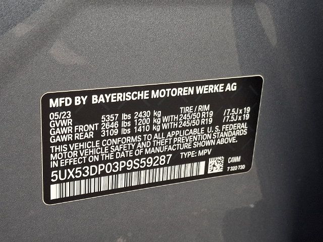 Used 2023 BMW X3 xDrive30i w/ Premium Package AWD/4WD image 27