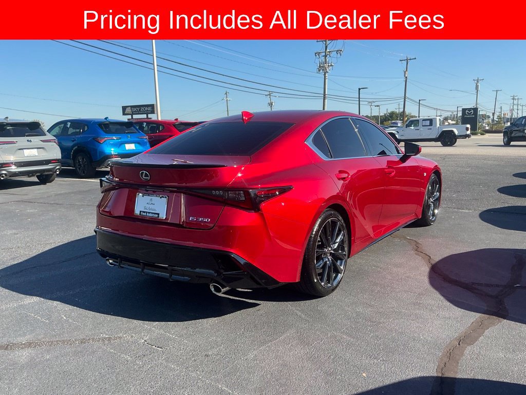 Used 2023 Lexus IS 350 F Sport w/ Navigation Package RWD image 5