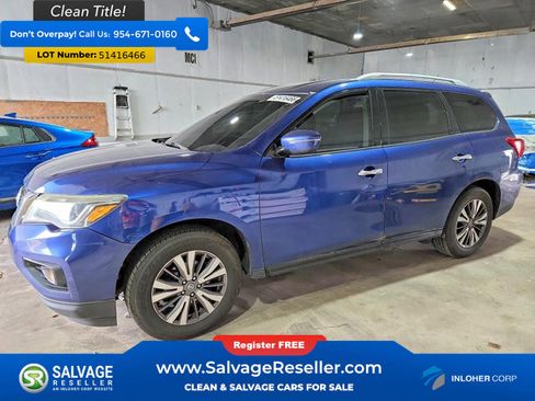 Used 2018 Nissan Pathfinder SV FWD image 1