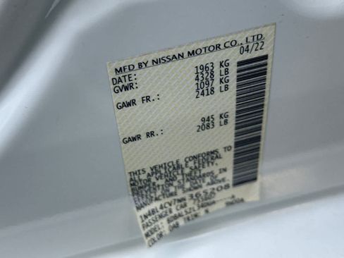 Certified 2022 Nissan Altima 2.5 SR FWD image 36