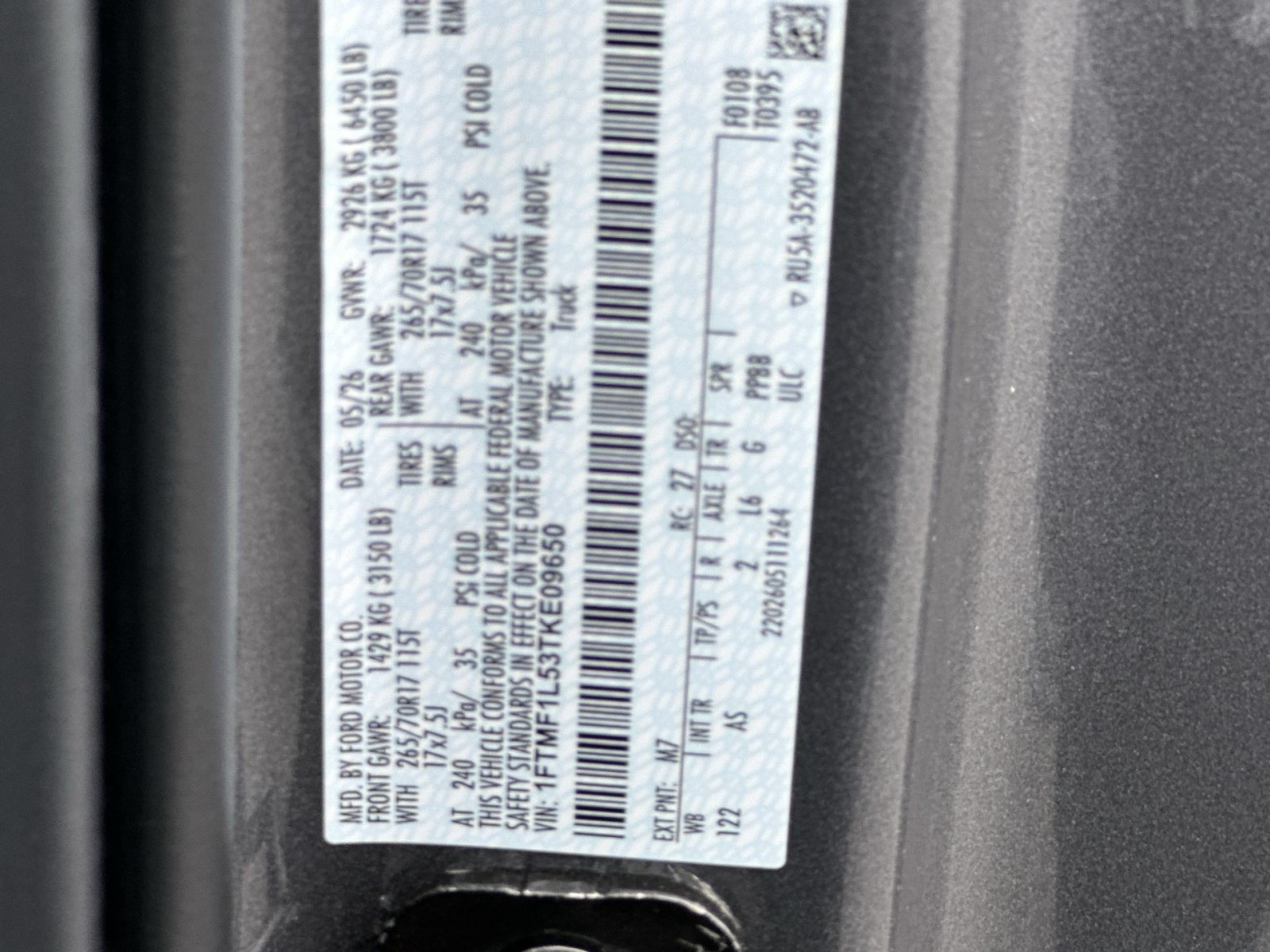 New 2026 Ford F150 XL AWD/4WD image 28