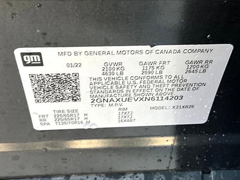 Used 2022 Chevrolet Equinox LT image 19