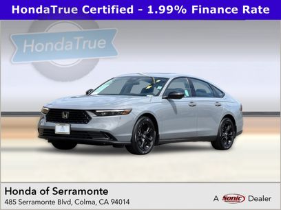 Certified 2025 Honda Accord SE