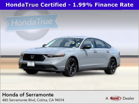 Certified 2025 Honda Accord SE image 1