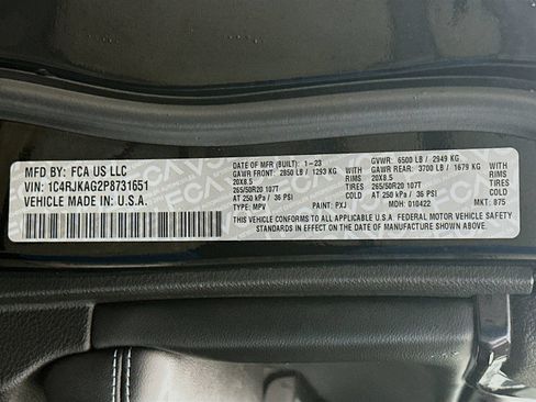 Used 2023 Jeep Grand Cherokee L Laredo AWD/4WD image 31