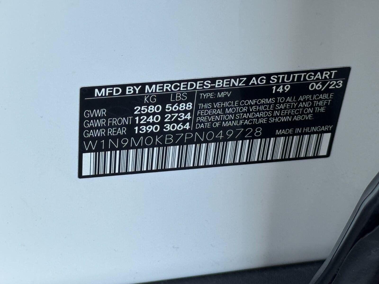 Used 2023 Mercedes-Benz EQB 300 4MATIC w/ Exclusive Package image 47