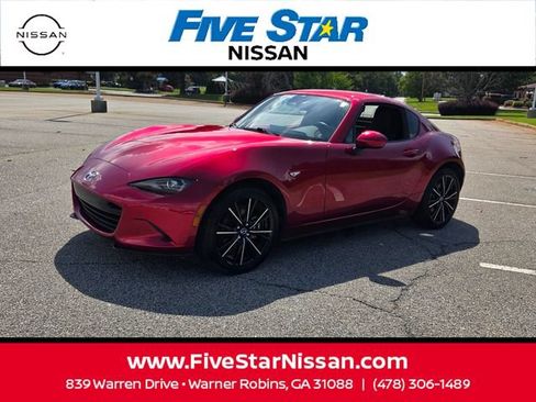 Used 2024 MAZDA MX-5 Miata RF Grand Touring RWD image 3