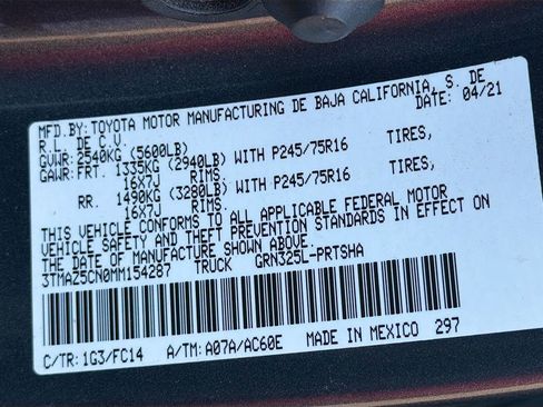 Used 2021 Toyota Tacoma 2WD Double Cab image 29