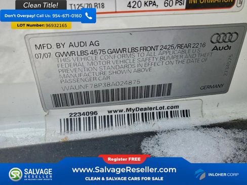 Used 2008 Audi A3 2.0T image 16