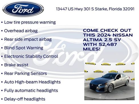 Used 2024 Nissan Altima 2.5 SV FWD image 25