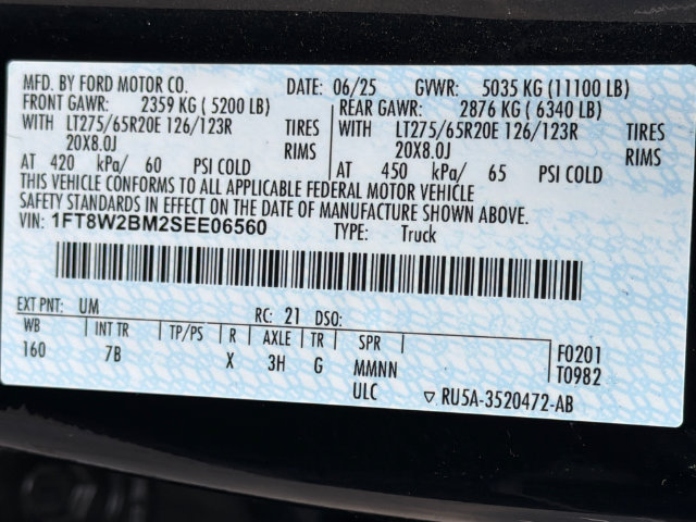 Used 2025 Ford F250 Platinum AWD/4WD image 35