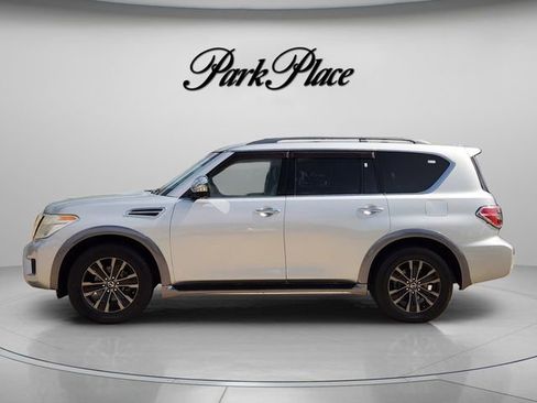 Used 2017 Nissan Armada Platinum w/ Captain Seat Package image 2