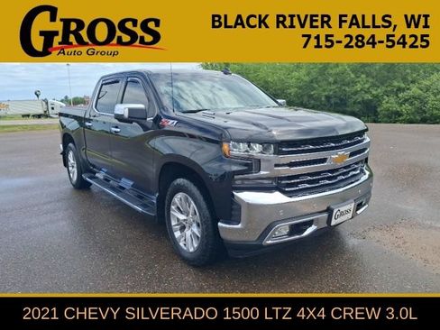 Used 2021 Chevrolet Silverado 1500 LTZ AWD/4WD image 1