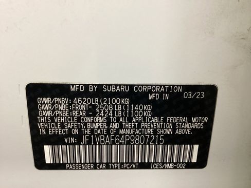 Used 2023 Subaru WRX Premium image 16