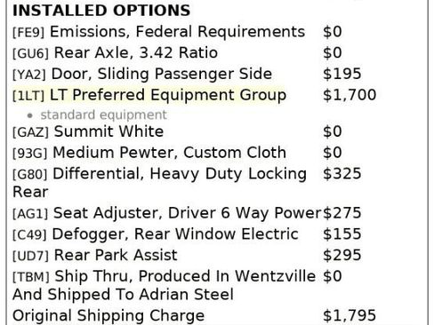Used 2023 Chevrolet Express 3500 LT w/ LT Preferred Equipment Group RWD image 4