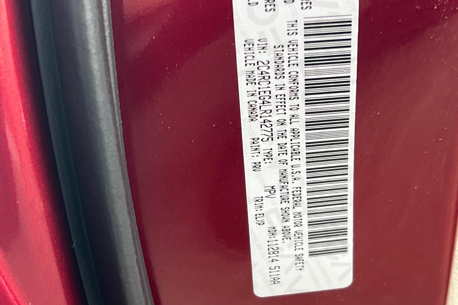 Used 2020 Chrysler Pacifica Touring-L Plus w/ Tire & Wheel Group FWD image 34