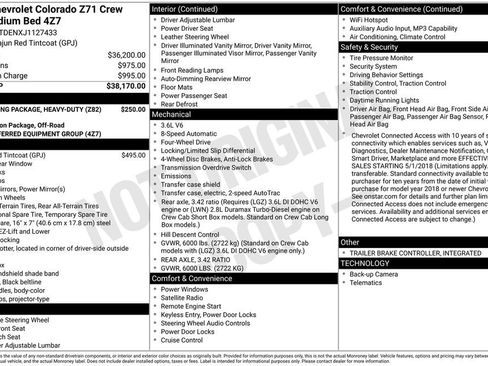 Used 2018 Chevrolet Colorado Z71 image 11