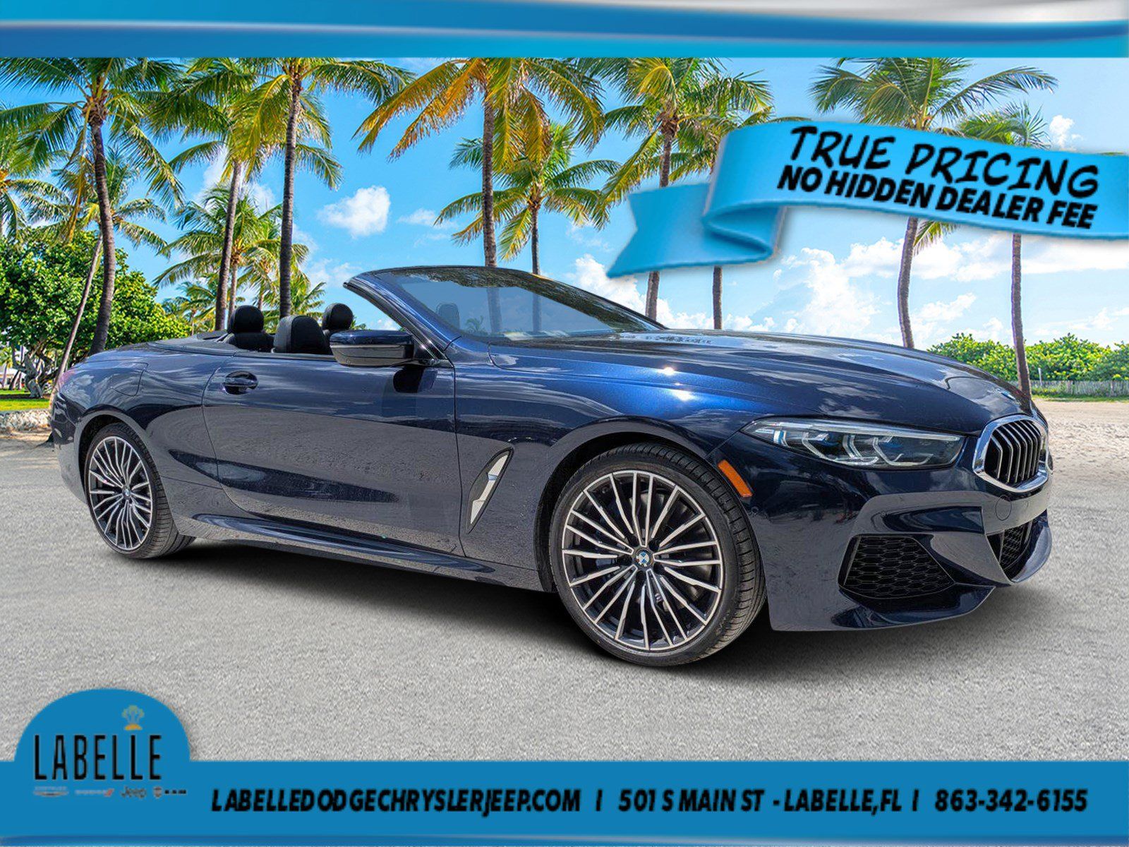Used 2022 BMW 840i xDrive Convertible AWD/4WD image 1