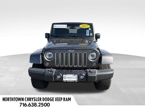 Certified 2017 Jeep Wrangler Sahara w/ Dual Top Group image 2