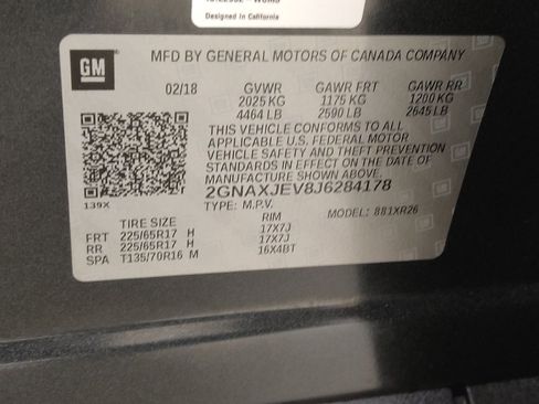 Used 2018 Chevrolet Equinox LT FWD image 33
