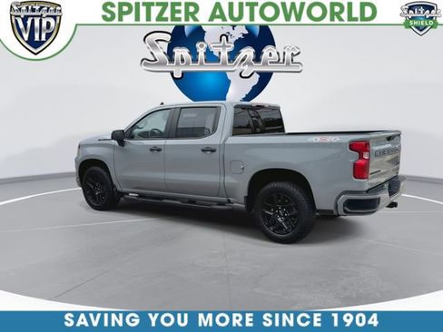 Used 2024 Chevrolet Silverado 1500 Custom w/ Turbomax Blackout Package AWD/4WD image 7