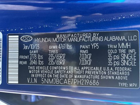 Used 2023 Hyundai Tucson SEL w/ Cargo Package AWD/4WD image 30
